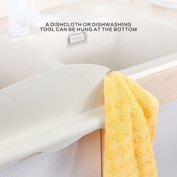 Cartoon Bear Kitchen Sink Water Deflector Sink Suction Cup Splash Protection Tools (White) - Image 10