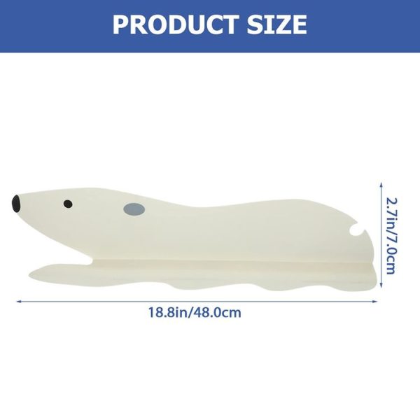 Cartoon Bear Kitchen Sink Water Deflector Sink Suction Cup Splash Protection Tools (White) - Image 3
