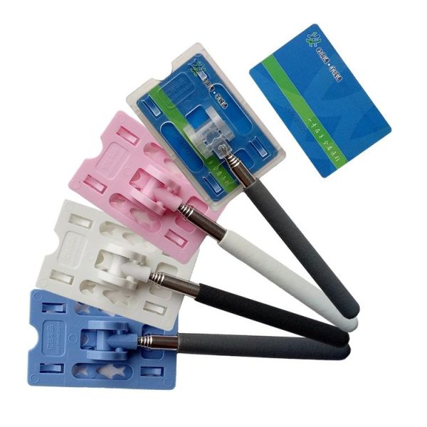 Portable Extension Pole for Car Driving Parking, Color: White+Black - Image 2