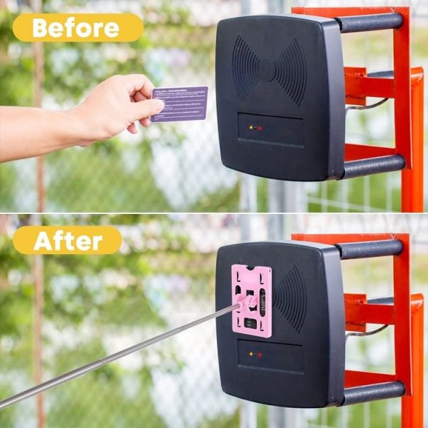 Portable Extension Pole for Car Driving Parking, Color: White+Black - Image 7