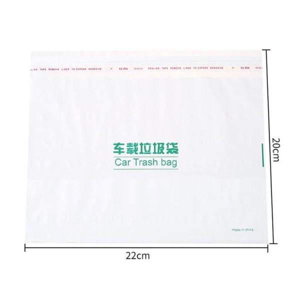 20pcs / Pack Car And Household Disposable Garbage Bag Self-Adhesive Automobile Storage Organizer, Size: Small - Image 2