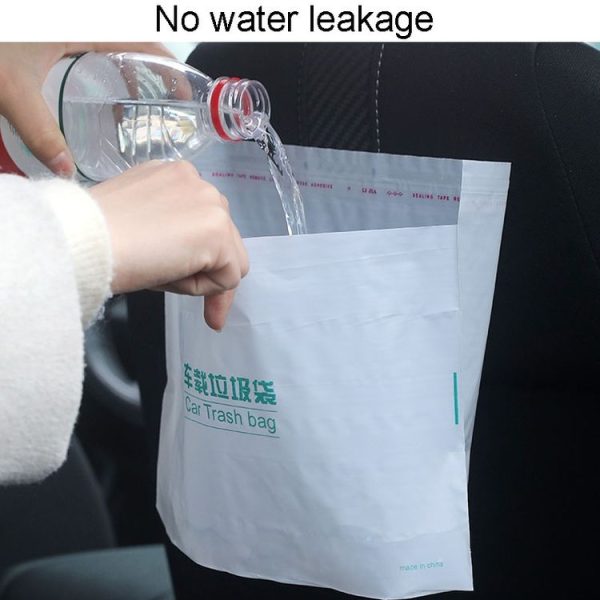 20pcs / Pack Car And Household Disposable Garbage Bag Self-Adhesive Automobile Storage Organizer, Size: Small - Image 4