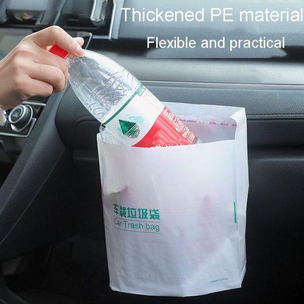 20pcs / Pack Car And Household Disposable Garbage Bag Self-Adhesive Automobile Storage Organizer, Size: Small - Image 6