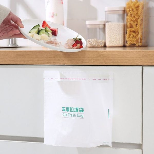 20pcs / Pack Car And Household Disposable Garbage Bag Self-Adhesive Automobile Storage Organizer, Size: Small - Image 9