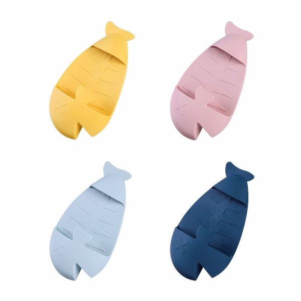 Cartoon Kitchen Thickened Heat-proof Anti-scald Gloves Oven and Microwave Oven Heat Insulation Glove (Light Blue) - Image 2