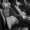 Automotive Memory Foam Backrest Headrest Car And Home Soft Cushion Lumbar Pillow Backrest, Style: Headrest Gray - Image 10
