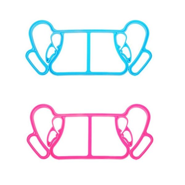 2pcs / Pack Quilt Clip Large Windproof Anti-skid Plastic Household Duvet Bedspread Drying Rack Home Supplies (Color Random Delivery)