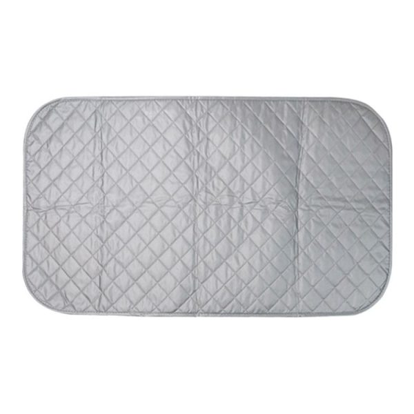 Home Ironing Mat Thickened High Temperature Resistant Anti-Slip Ironing Board, Style: Magnetic (48x85cm)