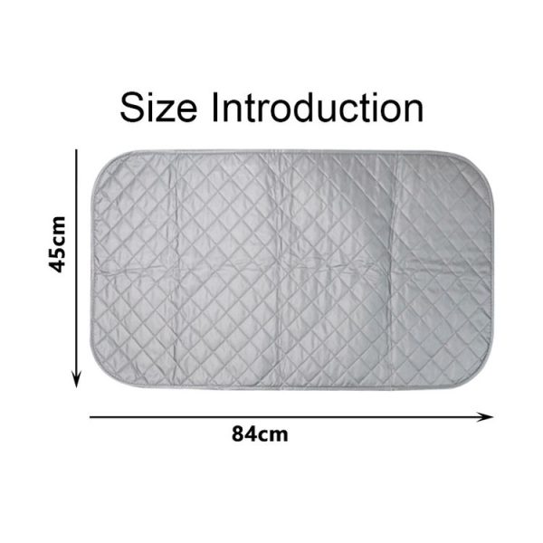 Home Ironing Mat Thickened High Temperature Resistant Anti-Slip Ironing Board, Style: Magnetic (48x85cm) - Image 2