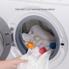 4pcs / Set Household Anti-tangle Laundry Balls Anti-knotting Laundry Cleaning Ball for Washing Machine (Blue) - Image 5