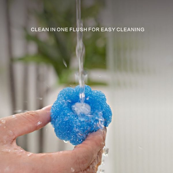 4pcs / Set Household Anti-tangle Laundry Balls Anti-knotting Laundry Cleaning Ball for Washing Machine (Blue) - Image 6