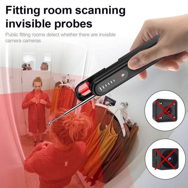 T01 Wireless Detector Camera Anti-eavesdropping Positioning GPS Alarm - Image 10
