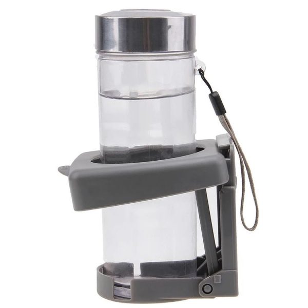 Car Air Vent Multifunctional Drink Holder Car Mug Stand Ashtray Rack (Gray) - Image 6