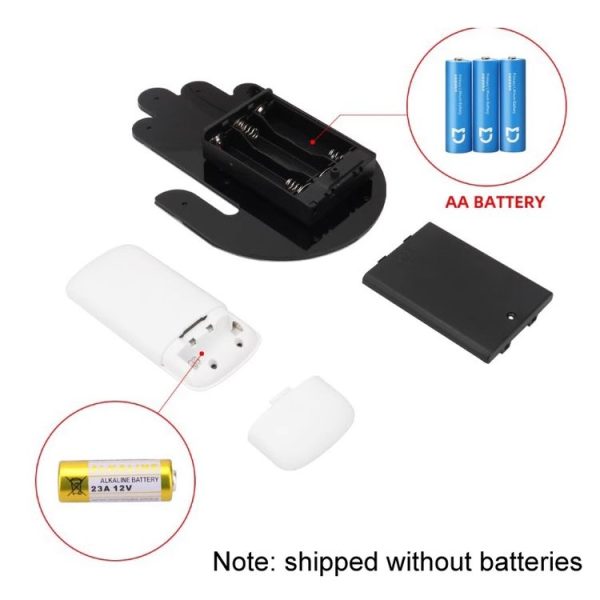 Vehicle-Mounted Multifunctional Warning Anti-Rear Collision Gesture Light (Womens Black) - Image 4