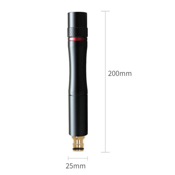 Straight Car Wash Watering Sprinkler High Pressure Garden Irrigation (Black) - Image 6