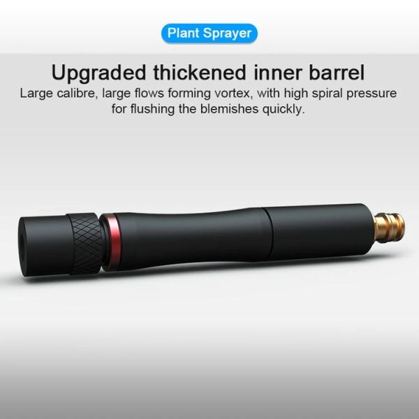 Straight Car Wash Watering Sprinkler High Pressure Garden Irrigation (Black) - Image 7