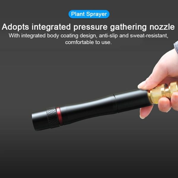 Straight Car Wash Watering Sprinkler High Pressure Garden Irrigation (Black) - Image 8
