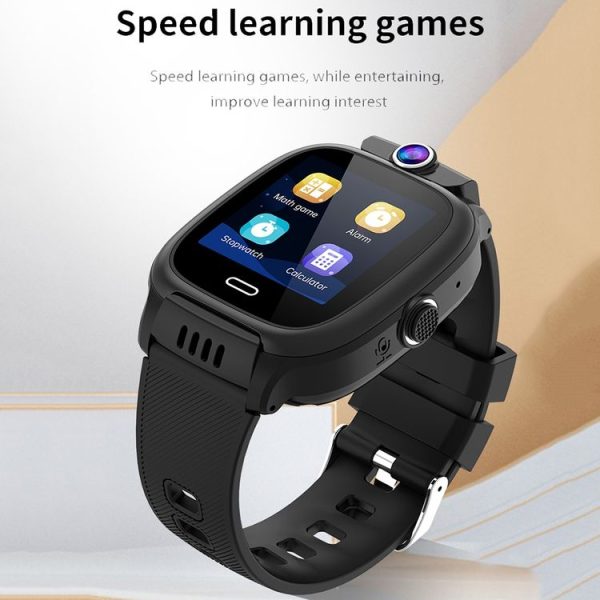 Y36 1.44-inch 4G Video Call Waterproof Smart Children Phone Watch with SOS Function (Pink) - Image 11