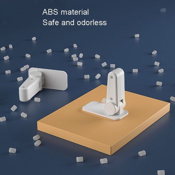 Children Safe Lock Door Handle Fixed Anti-Opening Lock (White) - Image 7