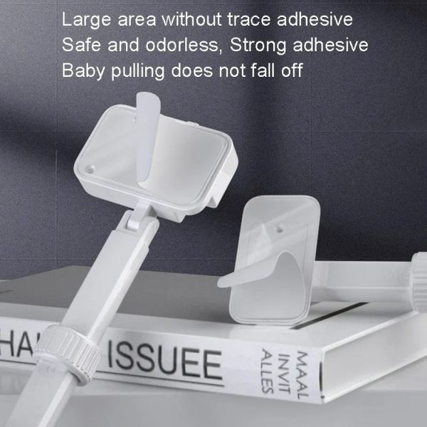 Window Limator Lock Children Safety Lock Anti-Theft Window Lock (White) - Image 3