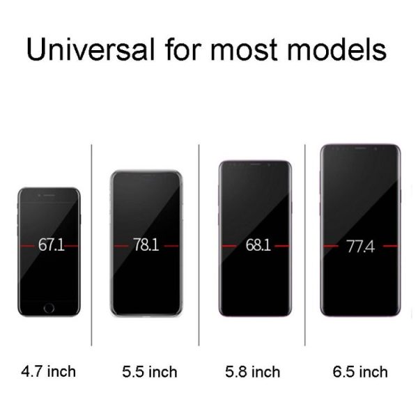 Air Vent Model Car Cell Phone Telescopic Holder Universal Automobile Navigation Bracket (Black) - Image 5