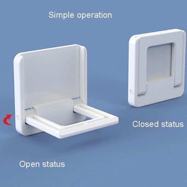 Children Protective Window Lock Flat Movement Doors Drawers Lock Cabinet Door Handle (White) - Image 4
