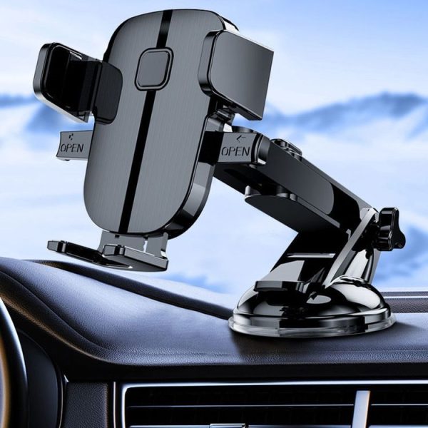 Suction Cup Model Car Cell Phone Telescopic Holder Universal Automobile Navigation Bracket - Image 2