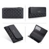 Baellerry N2403 Ladies Long Wallet with Multiple Card Slots Large Capacity Tri-fold Clutch Bag, Color: Black - Image 2
