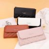 Baellerry N2403 Ladies Long Wallet with Multiple Card Slots Large Capacity Tri-fold Clutch Bag, Color: Black - Image 3