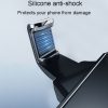 MCZBAO Car Gravity Cell Phone Holder Automotive Multifunctional Mirror Telescopic Navigation Mount, Size: Suction Cup (Silver) - Image 5