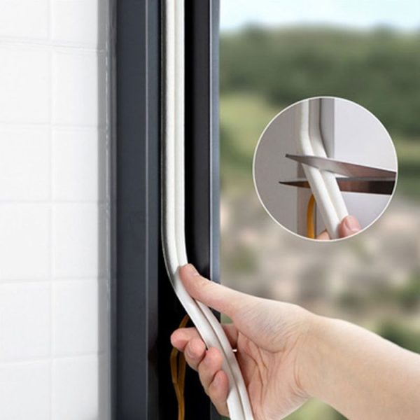250cm x 2cm Doors Windows Windproof Soundproof Warm Sealing Strips - Image 6