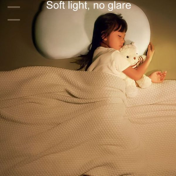LED Sleeping Night Light Bedroom Warm Light Ambiance Bedside Lamp, Model: Plug-In - Image 6