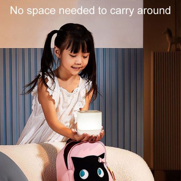 LED Sleeping Night Light Bedroom Warm Light Ambiance Bedside Lamp, Model: Plug-In - Image 7
