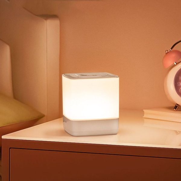 LED Sleeping Night Light Bedroom Warm Light Ambiance Bedside Lamp, Model: Plug-In - Image 8