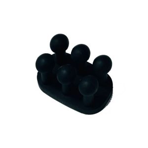 Nail Free Office Silicone Non-Tracking Hooks Kitchen Waterproof Wall Hangers (Black)