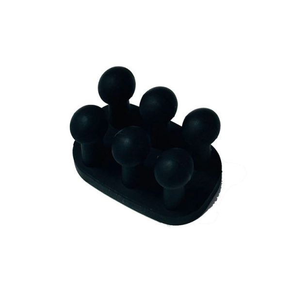 Nail Free Office Silicone Non-Tracking Hooks Kitchen Waterproof Wall Hangers (Black)