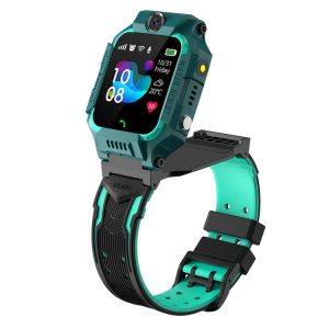 Q19 1.44-inch 360-degree Rotating Positioning Camera Smart Waterproof Children Calling Watch (Green)
