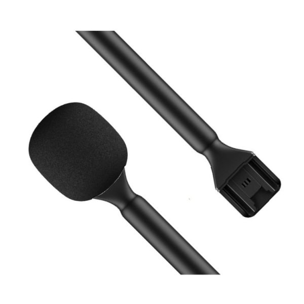 Microphone Interview Handle For DJI Mic / Moma / Rode Wireless Go / Relacart (Black) - Image 3