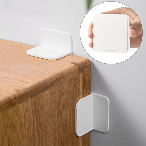 7x5.5cm Cabinet Partition Holder Child Safety Protection Anti-Tipping Fence Fixer - Image 2