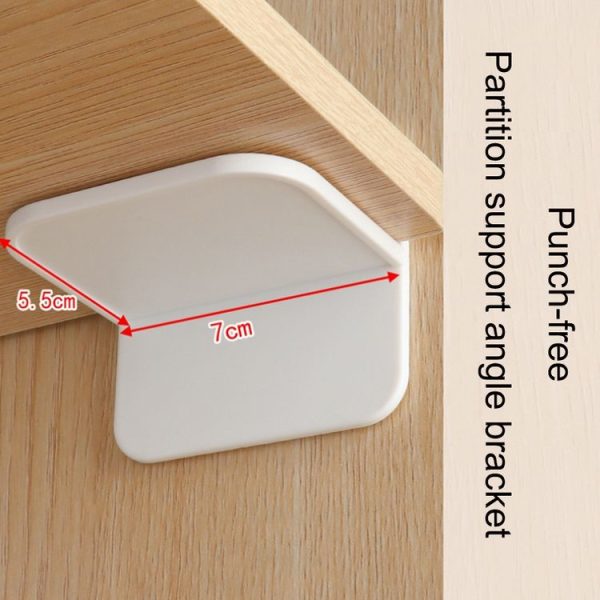 7x5.5cm Cabinet Partition Holder Child Safety Protection Anti-Tipping Fence Fixer - Image 3