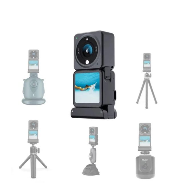 DJI Osmo Action 4 / 3 / 2 Magnetic Adapter Tripod Connector 1 / 4 Inch Thread - Image 3