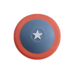 Push Switch Kitchen Sink Filter Deodorizer Cover (Blue Red)