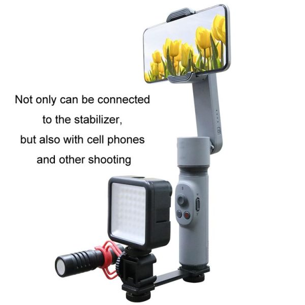 Multifunctional Aluminum Heating Shoe Base Flash Light Bracket Accessories (3 Hot Boots Bracket) - Image 6
