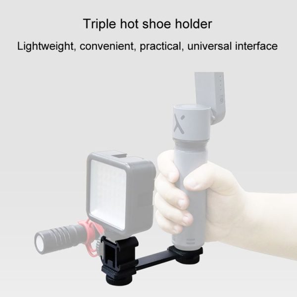 Multifunctional Aluminum Heating Shoe Base Flash Light Bracket Accessories (3 Hot Boots Bracket) - Image 7