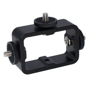 Multi-Device Tripod Mount Adapter Live Broadcast Bracket Mobile Phone Clip Holder (Triple Head Circle)