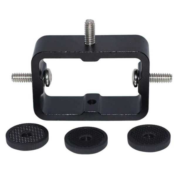 Multi-Device Tripod Mount Adapter Live Broadcast Bracket Mobile Phone Clip Holder (Triple Head Circle) - Image 3