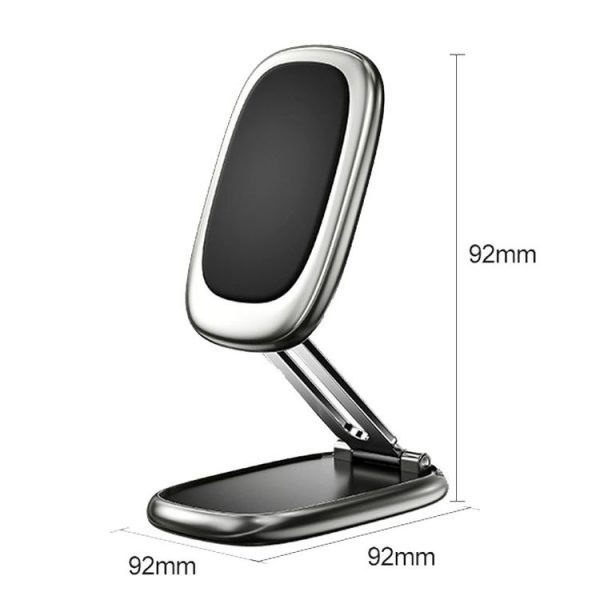 Magnetic Car Phone Holder Automobile Rotatable Multifunctional Folding Stands, Model: Q42 - Image 3