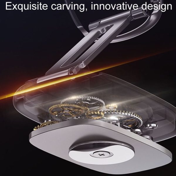 Magnetic Car Phone Holder Automobile Rotatable Multifunctional Folding Stands, Model: Q42 - Image 4
