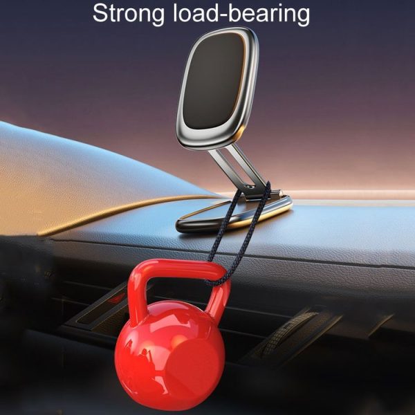 Magnetic Car Phone Holder Automobile Rotatable Multifunctional Folding Stands, Model: Q42 - Image 7