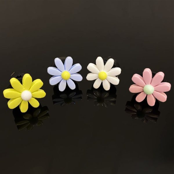 Colorful Daisy Car Decorative Air Vent Aromatherapy Clip, Color: Blue - Image 2